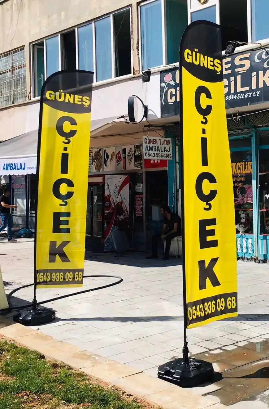 Çiçekçi Yelken Bayrağı-10