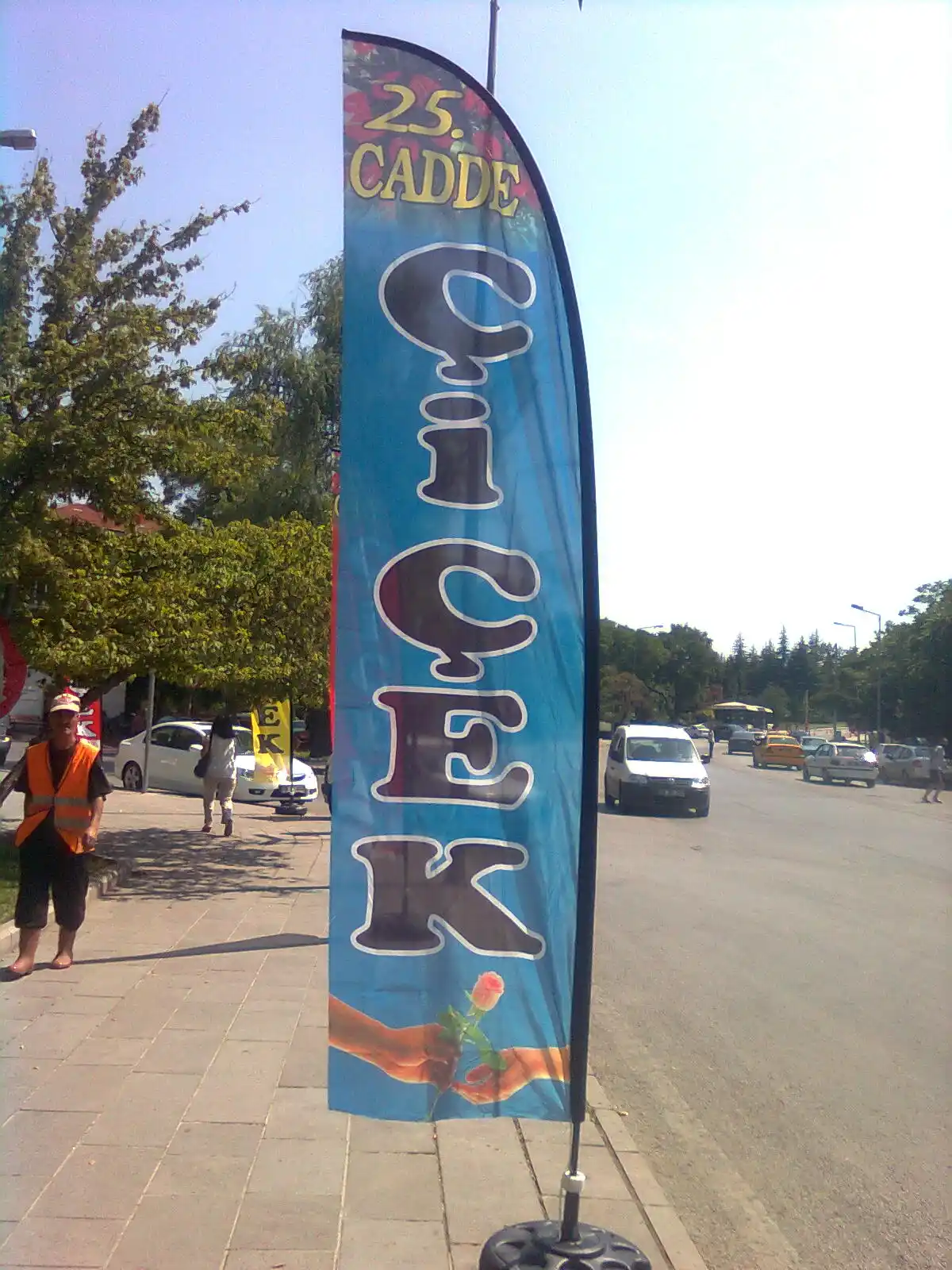 Çiçekçi Yelken Bayrağı-11