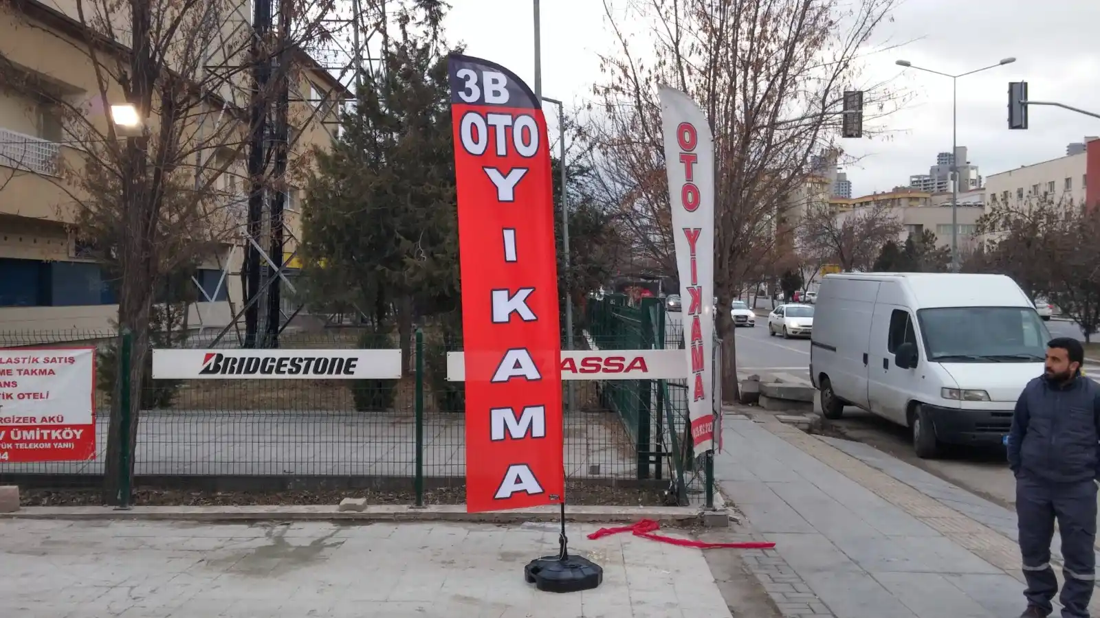 Oto Yıkama Yelken Bayrağı-30